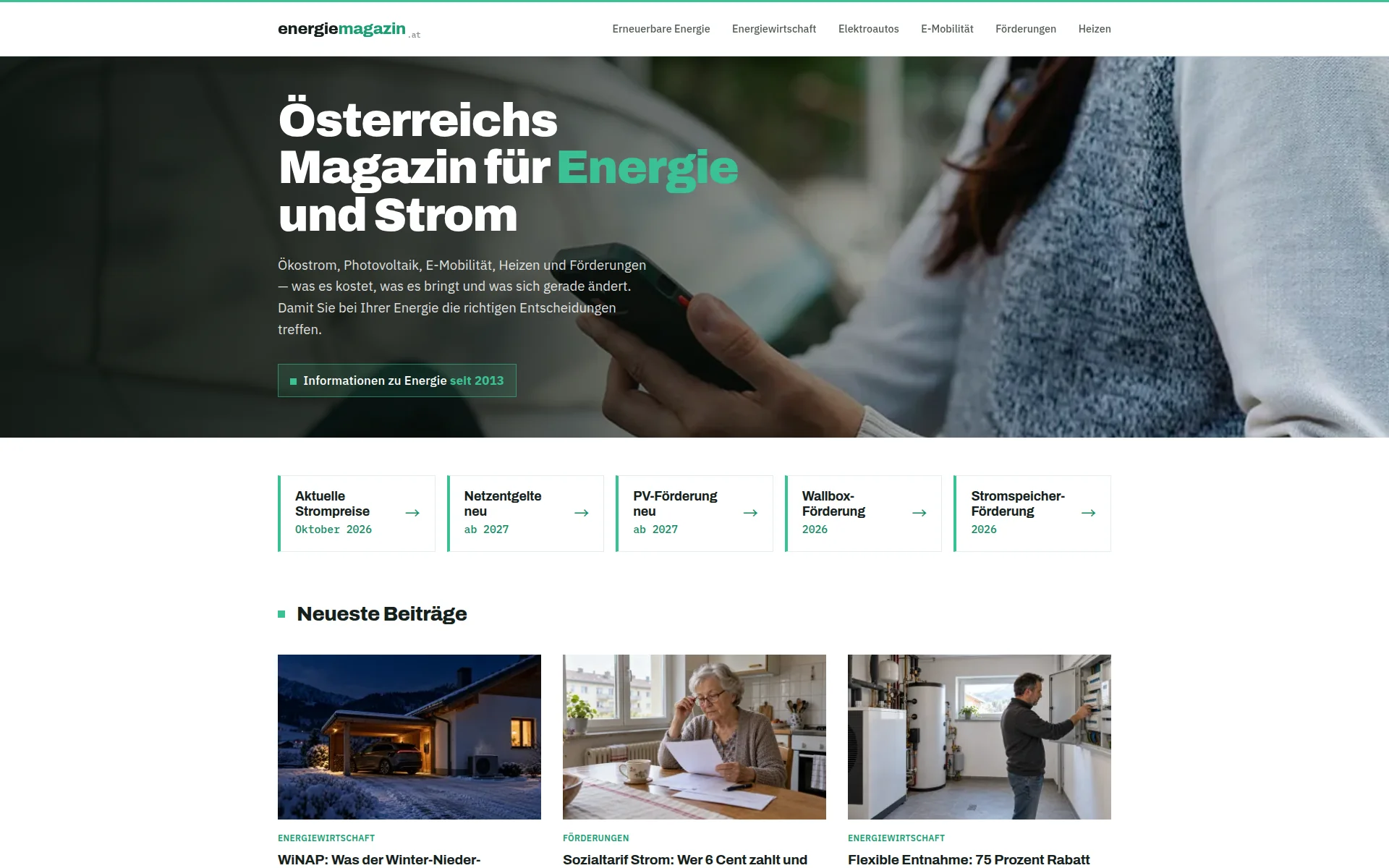 energiemagazin.at 主页截图