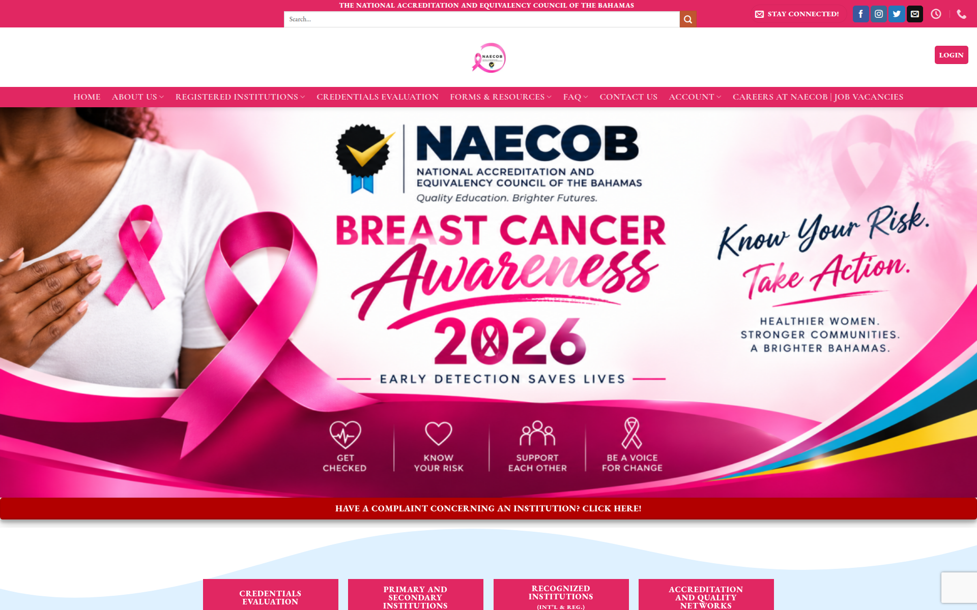 naecob.org 首页