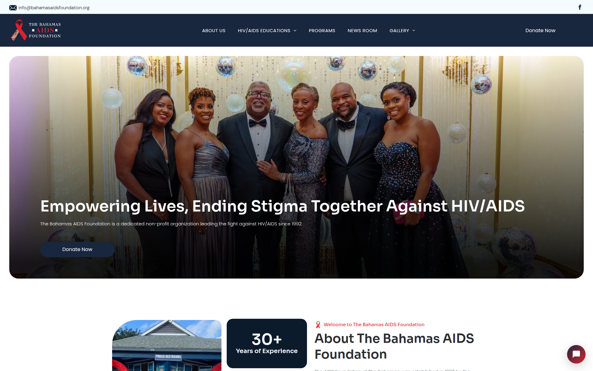 bahamasaidsfoundation.org 首页