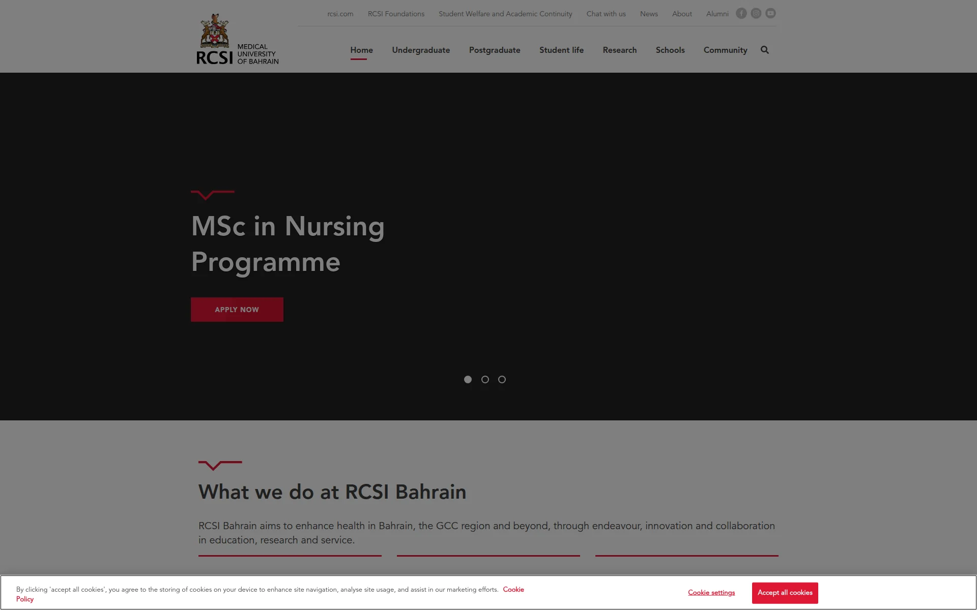 rcsi.com 主页截图