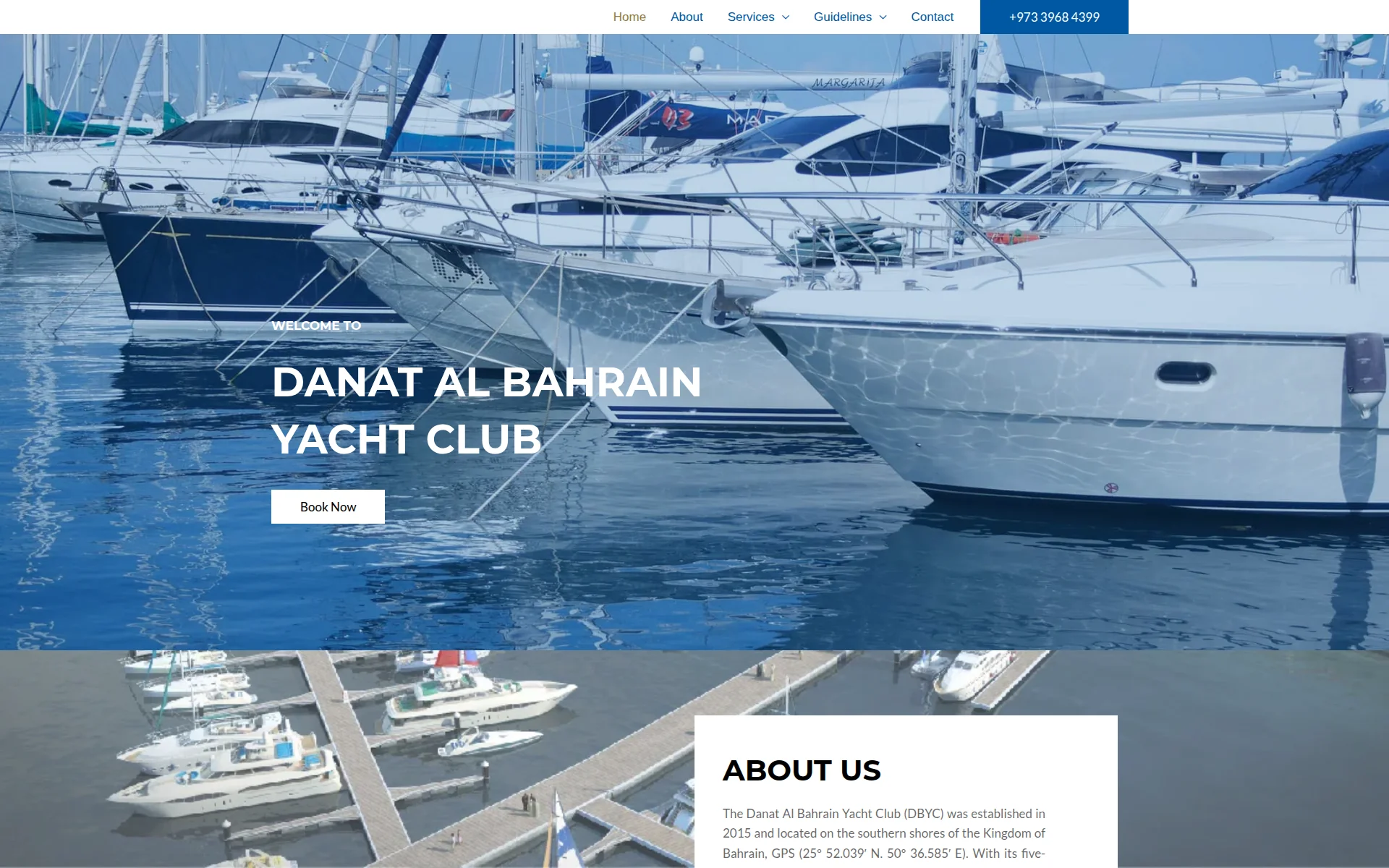db-yachtclub.com 主页截图