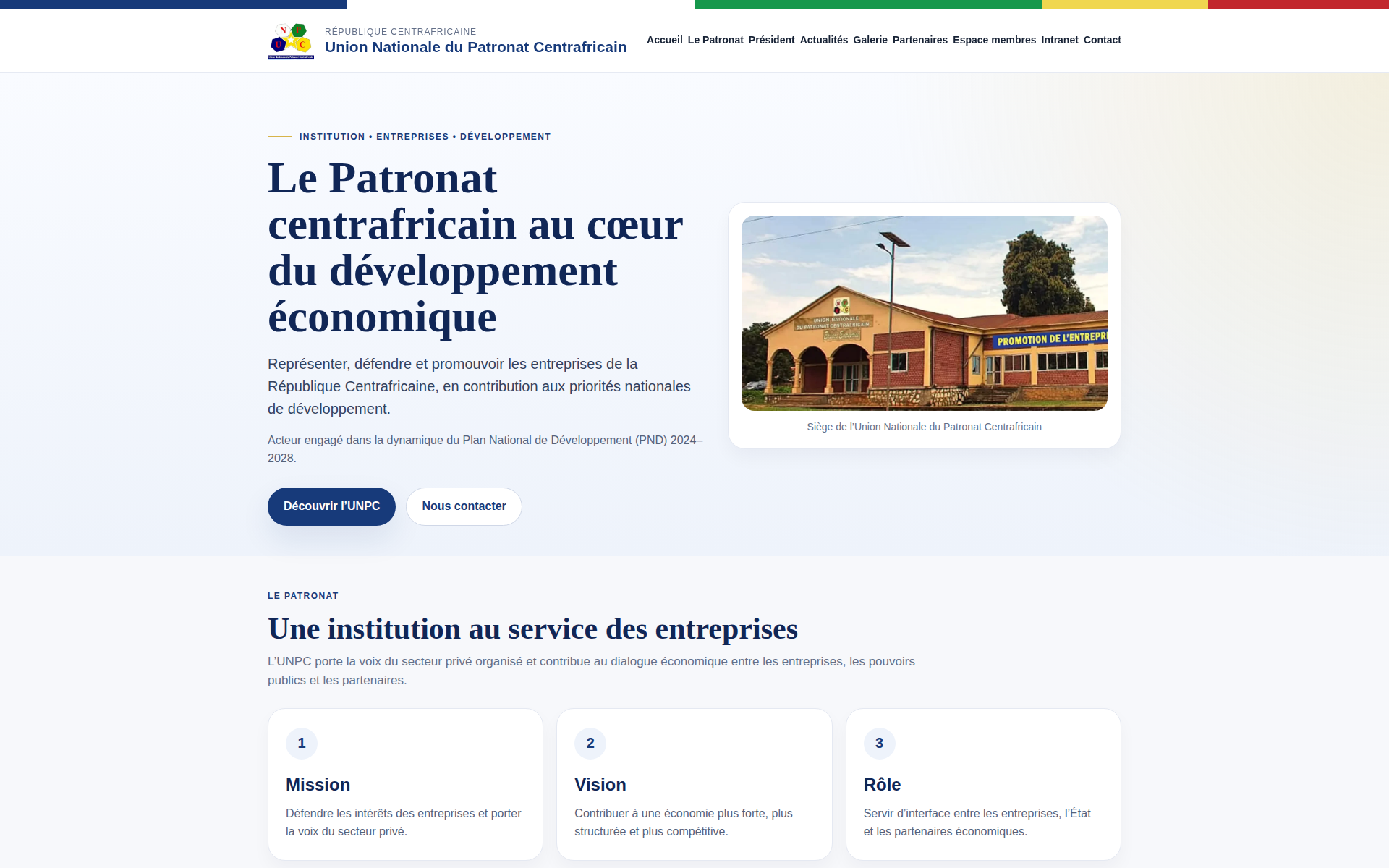 patronat-unpc.org 主页截图