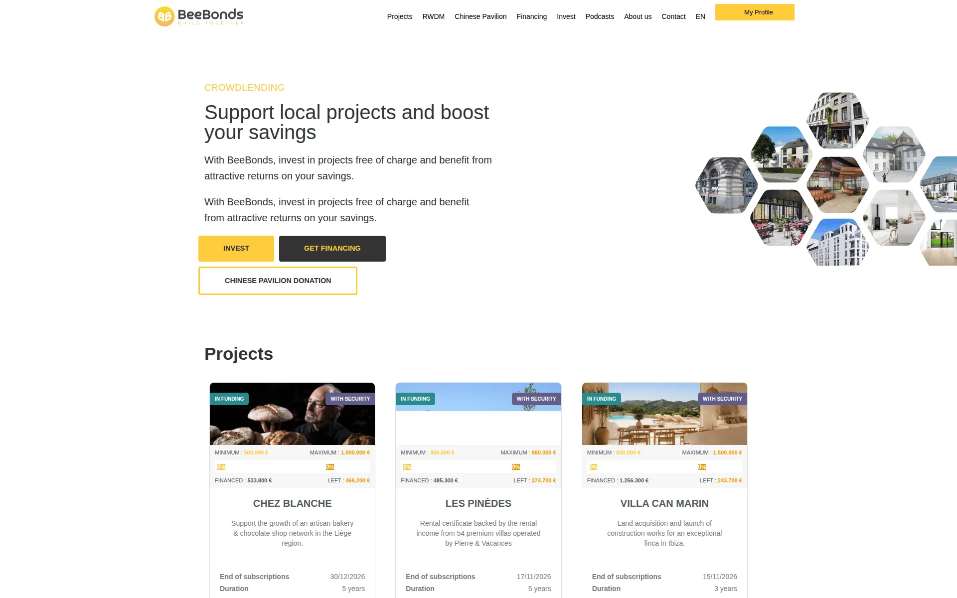 beebonds.com 首页