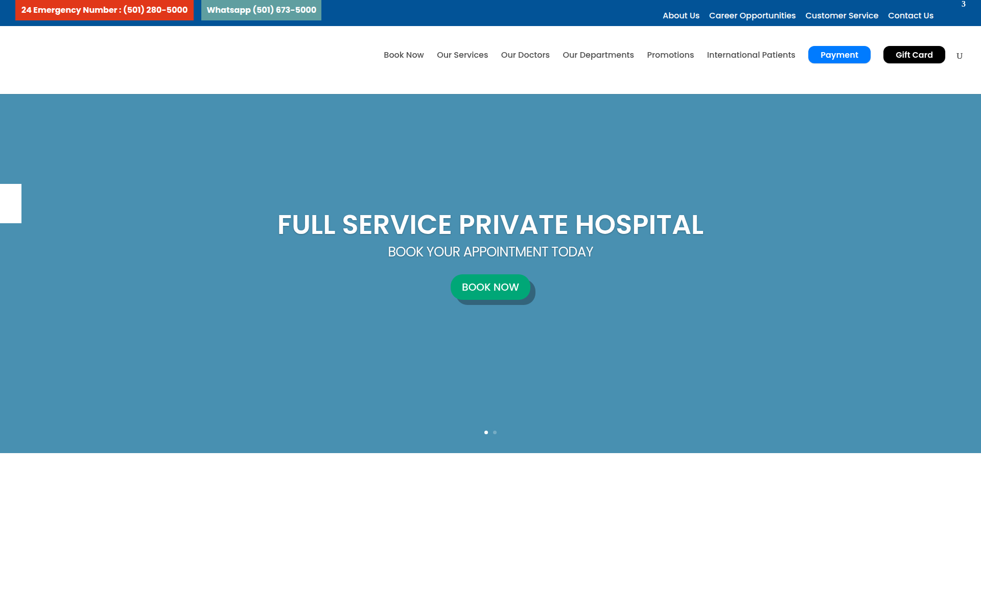 belizehealthcare.com 首页