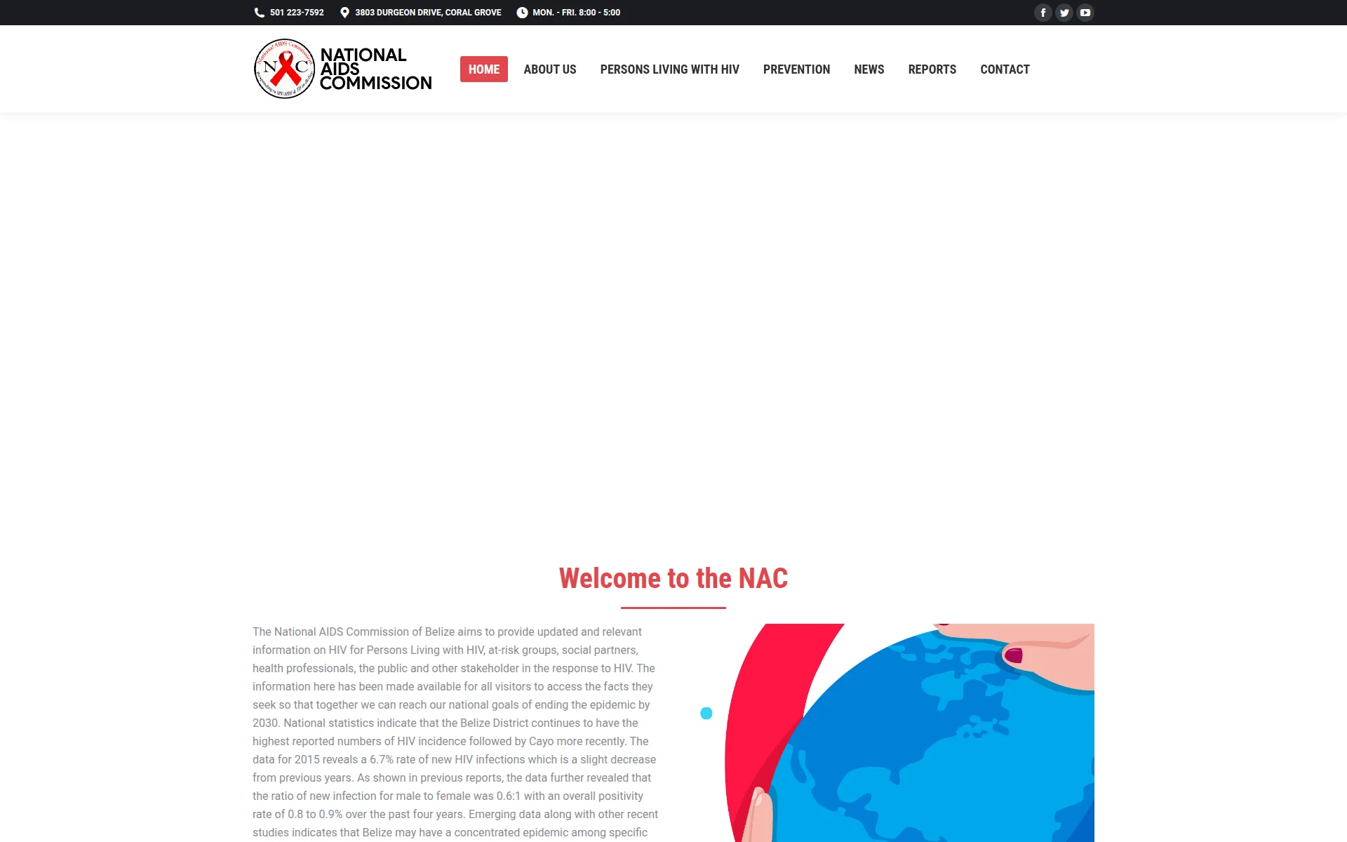 nacbelize.org 首页