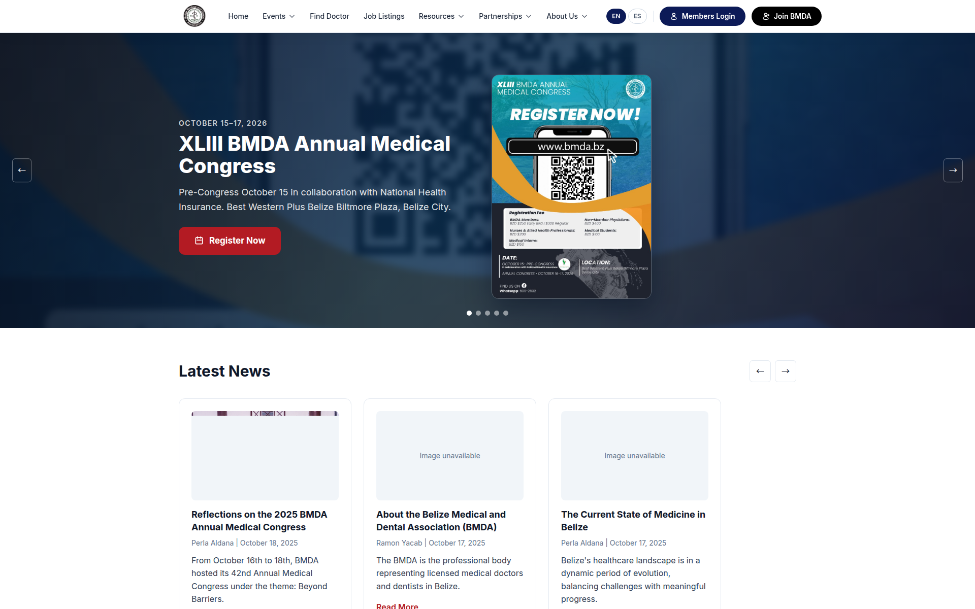 bmda.bz 主页截图