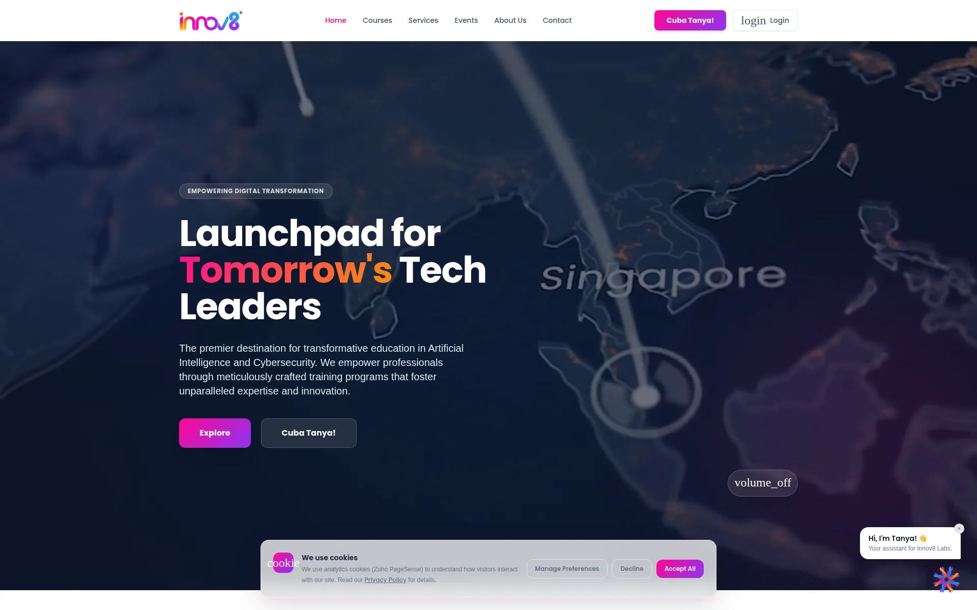 innov8-labs.com 主页截图