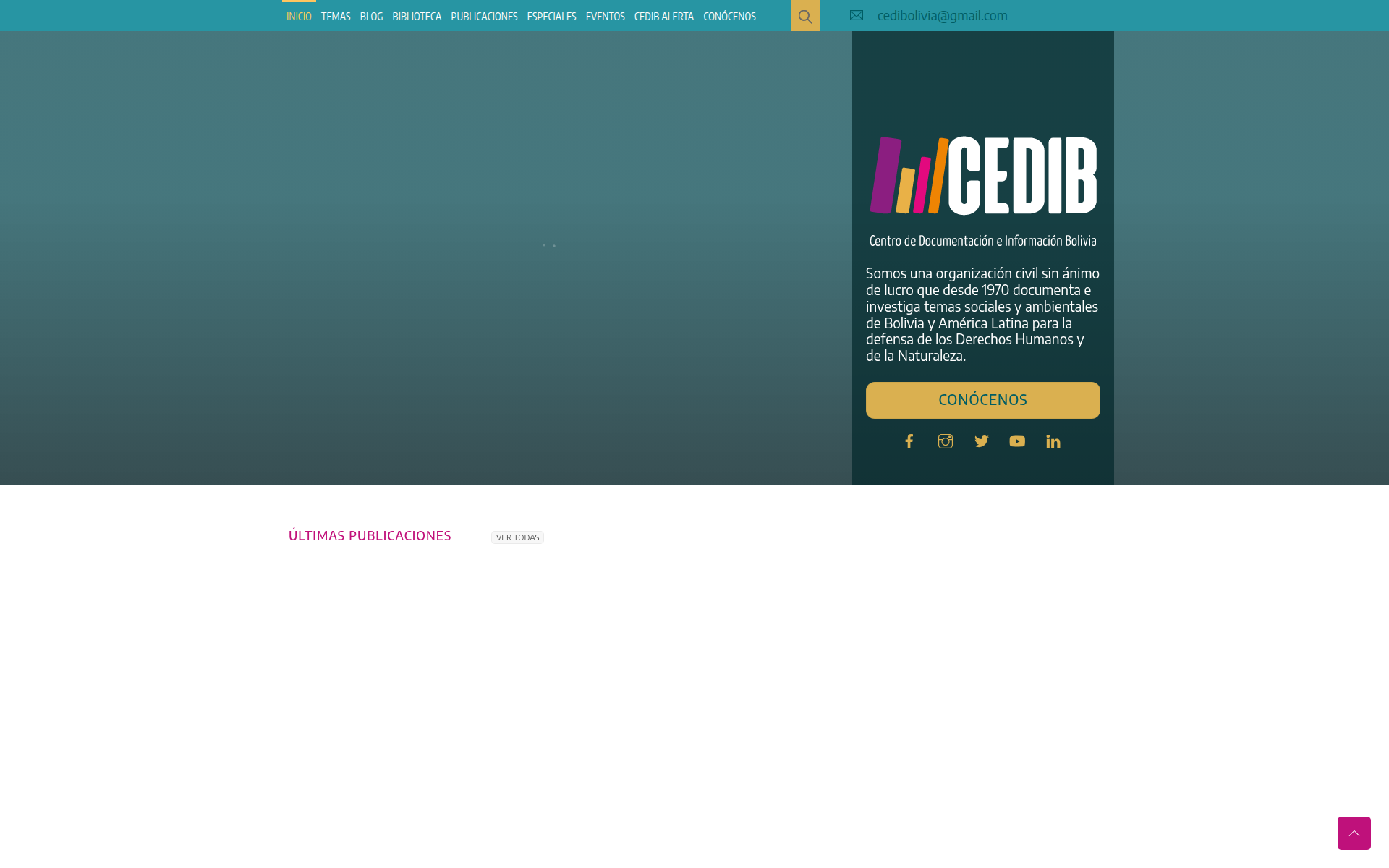 cedib.org 主页截图