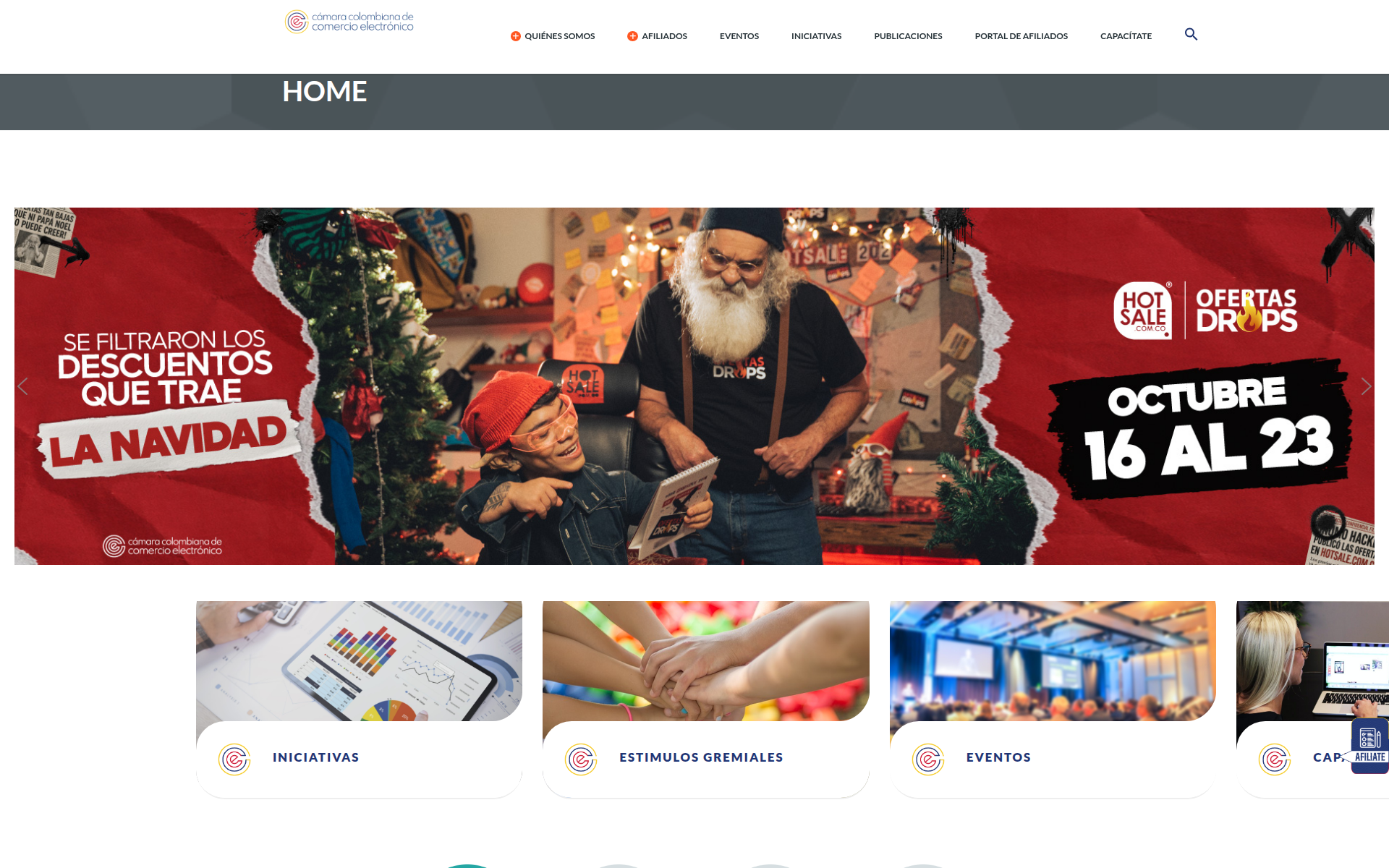 ccce.org.co 主页截图