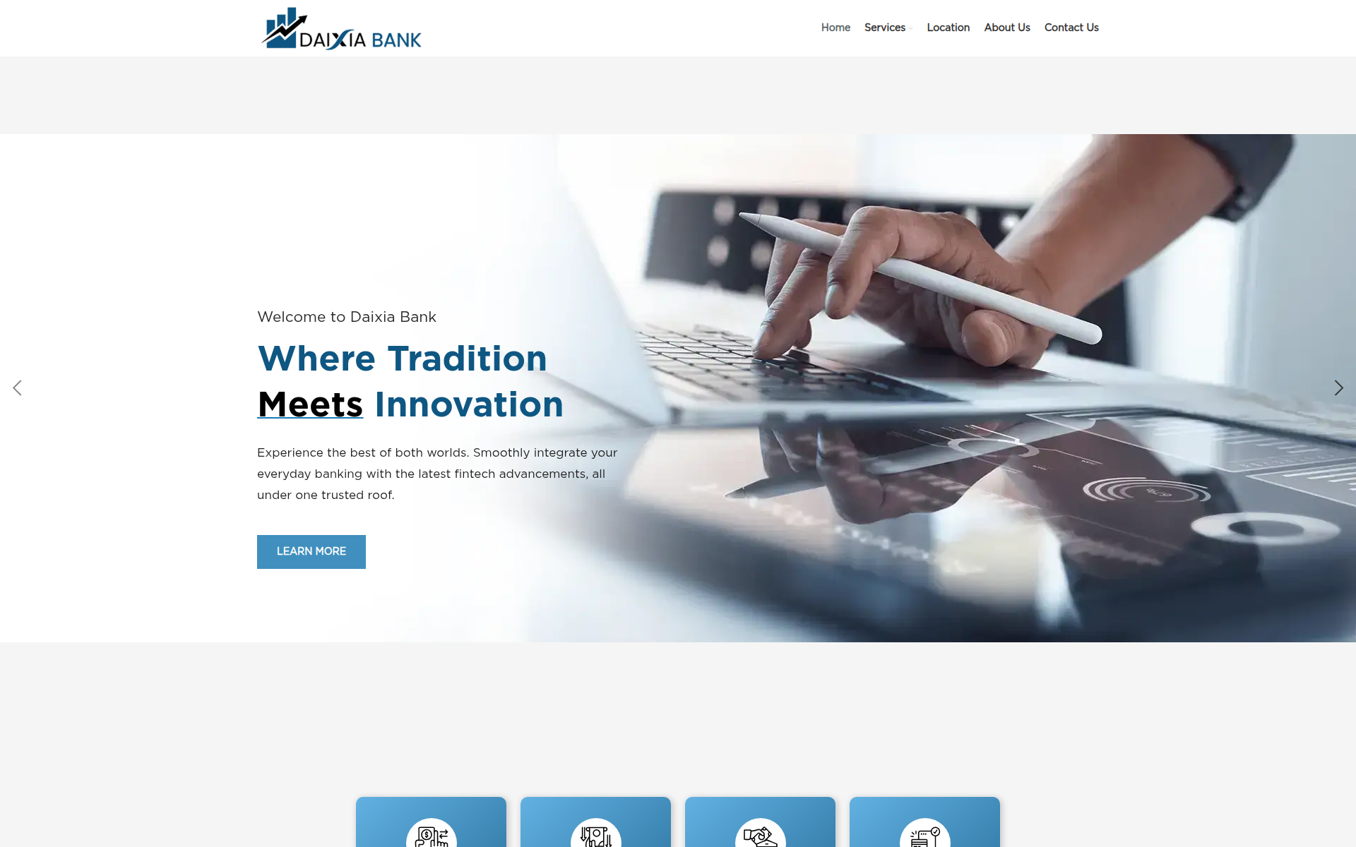 daixiabank.com 主页截图